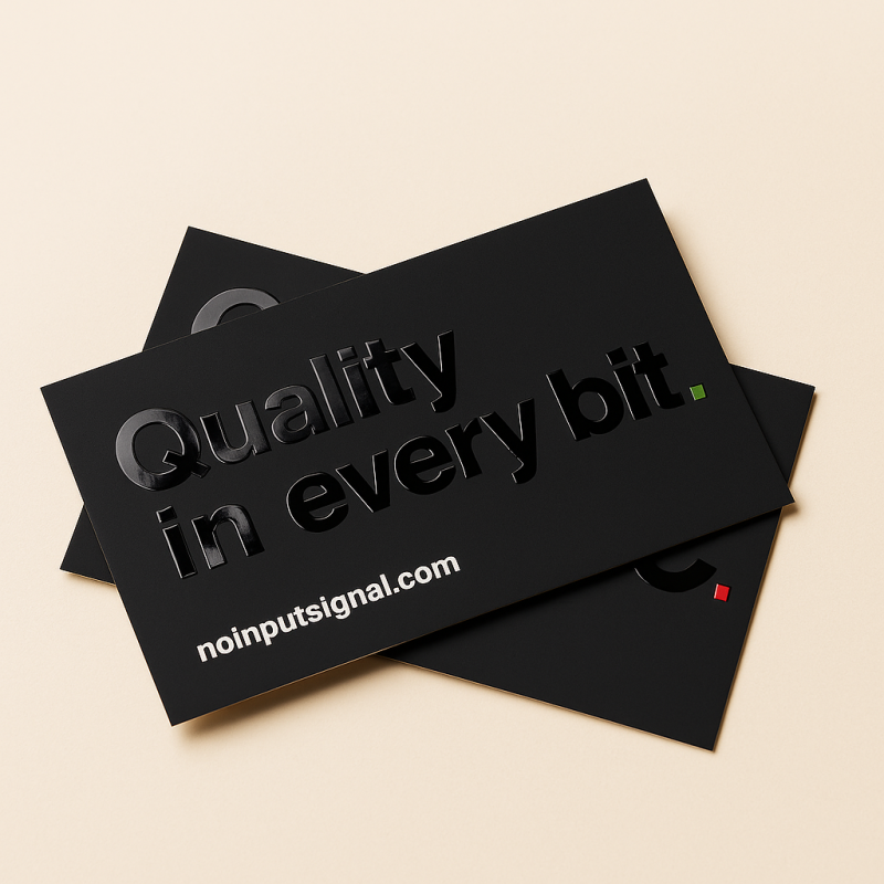 Wizytówki z UV błysk 3D